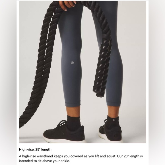 NWT Lululemon Wunder Train HR Tight, 25”, Passionate Pink, 8 - Picture 5 of 9